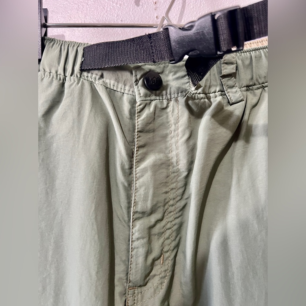 REI Men's Olive Cargo Zip-Off Short/Pants - Size Small (27"x30L) - Picture 7 of 15